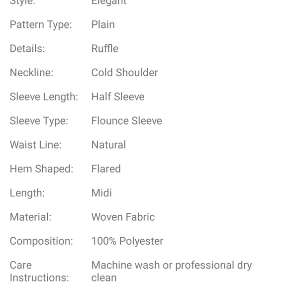 HP 🥳 Cold shoulder pleated dress 🩷💜 - Picture 7 of 14